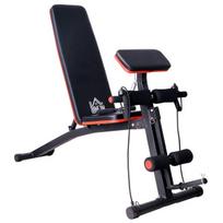 Homcom Daugiafunkcinis suoliukas 120 kg - Juodas (Black)