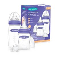 pradinys - LANSINOH maitinimo buteliukų pradinis komplektas, 160 ml + 240 ml - 1 nuotrauka
