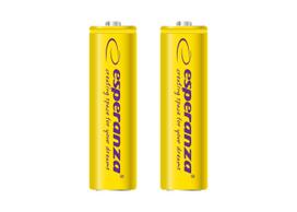 Esperanza AA 2000mAh Geltona (Yellow) Baterijos 2 vnt.
