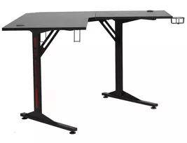 Signal Meble Kampinis rašomasis stalas Biurko B-219, Juodas (Black)