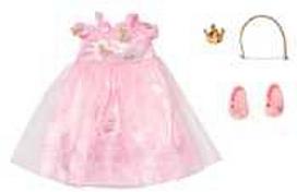 baby born - Zapf Creation Baby Born Deluxe Princess drabužių rinkinys, 43 cm - 1 nuotrauka