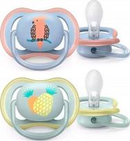 Philips AVENT Ultra Air, 0-6 mėn., 2 vnt., Parrot/Ananas (Boy)