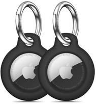 airtag deklas - Tech-Protect Rough 2-pack Apple AirTag - Dėklas juodas (Black) - 2 nuotrauka
