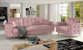 Baldų komplektas Asgard 3+1, rožinis (Pink)