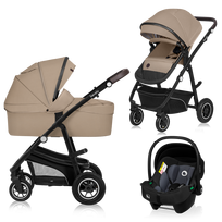 Lionelo Bianka 3in1, smėlio (Beige Sand)
