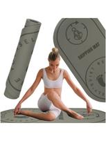 jogos kilimelis 5 cm - IKONKA Jogos kilimėlis 127x63x0,6 cm, Juodas (Black) - 1 nuotrauka