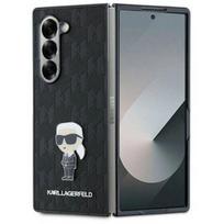 Karl Lagerfeld "Saffiano Ikonik Pin Case Galaxy Z Fold 6" Black