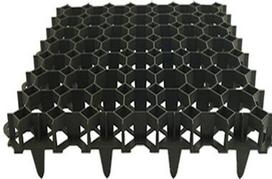 kore x - Vejos grotelės SG1, 49.2 cm x 49.2 cm x 3.9 cm, juoda (Black) - 2 nuotrauka