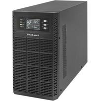 Qoltec 52282 UPS 3kVA ,  3000W ,  Galios koeficientas 1.0 ,  LCD ,  EPO ,  USB ,  Prisijungęs