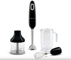 smeg hbf03bleu - Smeg HBF03BLEU Rankinis trintuvas 700 W Juodas (Black) - 2 nuotrauka