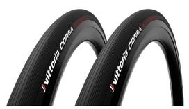 700x25c - Vittoria Corsa TLR G2 28" 700x25c Juodas (Black) - 1 nuotrauka