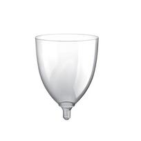 Vienkartinė taurė WINE, 300/200 ml, skaidri, 20 vnt.