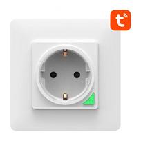 Avatto Išmanusis WiFi sieninis lizdas N-WOT10-EU-W TUYA (Balta)