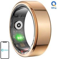colmi 12 smartring - Smartring Colmi R02 21.3MM 12 Auksinis (Gold) - 2 nuotrauka