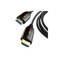 Cabletime Optinis kabelis HDMI - HDMI, AOC, 8K, 60Hz, 100m, 48Gbps, 2.1 ver (Auksinis)