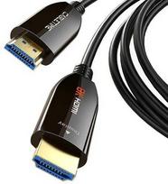 optinis hdmi kabelis - Cabletime Optinis kabelis HDMI - HDMI, AOC, 8K, 60Hz, 100m, 48Gbps, 2.1 ver (Auksinis) - 2 nuotrauka