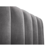 kelp - Lova dvigulė Micadoni Home Kelp Velvet, 160 x 200 cm, pilka, be čiužinio, su grotelėmis - 6 nuotrauka