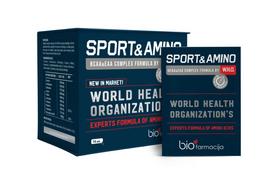 BIOFARMACIJA SPORT & AMINO W.H.O, 28 pakelių