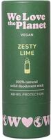 We Love The Planet Vegan Dezodorantas Stick Zesty Lime, 40 g
