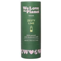 we love planet dezodorantas - We Love The Planet Vegan Dezodorantas Stick Zesty Lime, 40 g - 2 nuotrauka