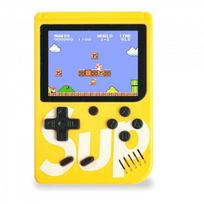 GameBox R1 8bit Portable Retro Game Console 400 Games 3'' Yellow (Geltonas)