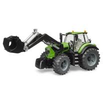 modely - BRUDER Deutz 8280 TTV traktorius su priekiniu krautuvu, 03161, žalia (Green) - 1 nuotrauka