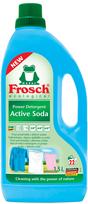 skalbimo gelis 5l - Frosch Skalbimo gelis Active Soda, 1.5 L - 1 nuotrauka
