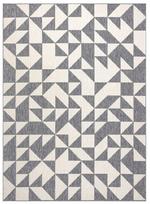 Kilimas Hacano Wink Triangle, kreminė/pilka, 140 cm x 200 cm