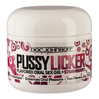 Doc Johnson Oral Sex Gel su skoniu Braškinis (Strawberry) 57 ml