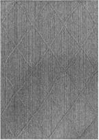 Kilimas lauko terasoms Ayyildiz Patara 2002904952, pilkas, 290 cm x 200 cm