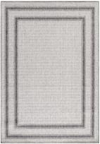 Kilimas lauko terasoms Ayyildiz Aruba Border 4901 601004901, kreminė/pilka, 100 cm x 60 cm