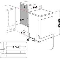 indaplove whirlpool - Whirlpool WFC 3C26 PF X - 16 nuotrauka