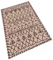 Kilimas vidaus Conceptum Hypnose, juoda/smėlio, 220 cm x 140 cm
