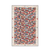 Kilimas Conceptum Hypnose EEXFAB880, įvairių spalvų, 180 cm x 120 cm