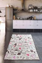 Kilimas Conceptum Hypnose Hot Drinks, įvairių spalvų, 180 cm x 120 cm