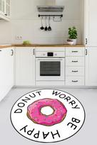 Kilimas Conceptum Hypnose Donut Worry Djt X, įvairių spalvų, 120 cm x 120 cm