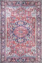 Kilimas Conceptum Hypnose Blues Chenille - Claret, įvairių spalvų, 230 cm x 150 cm