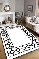 Kilimas Conceptum Hypnose Bague Ecru, 180 cm x 120 cm