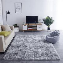 Kilimas Strado Ombre Shaggy, šviesiai pilka, 170 cm x 120 cm