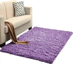 Kilimas vidaus Strado Ombre Shaggy, šviesiai violetinė, 150 cm x 80 cm