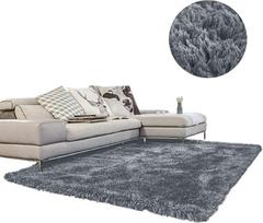 Kilimas vidaus Strado Shaggy, tamsiai pilka, 230 cm x 160 cm