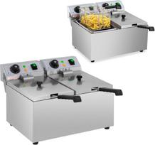 elektrine keptuve - Royal Catering 2 x 8L - 2 nuotrauka