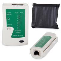 Delock Network Cable Tester RJ45 RJ11 with Case