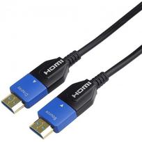 hdmi 2.1 ultra high speed - PremiumCord KPHDM21M15 HDMI 2.1 optinis kabelis 8K@60Hz 4K@120Hz 15m paauksuotas (Gold) - 2 nuotrauka