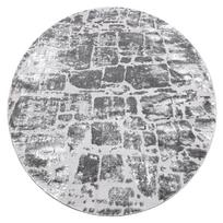 Kilimas vidaus Hakano Trex Brick, pilkas, 120 cm x 120 cm