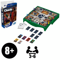 cluedo zaidimas - HASBRO GAMING kelioninis žaidimas „Clue“ - 2 nuotrauka