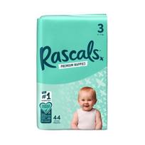 rascali - RASCAL sauskelnės, 3 dydis, 6-11 kg, 44 vnt. - 2 nuotrauka