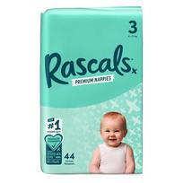 rascali - RASCAL sauskelnės, 3 dydis, 6-11 kg, 44 vnt. - 3 nuotrauka