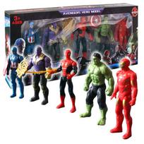 spiderman - MALPLAY Keršytojų herojų figūrėlės „AVENGERS: SPIDERMAN, HULK, IRON MAN, THANOS“ - 1 nuotrauka