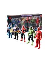 spiderman - MALPLAY Keršytojų herojų figūrėlės „AVENGERS: SPIDERMAN, HULK, IRON MAN, THANOS“ - 2 nuotrauka